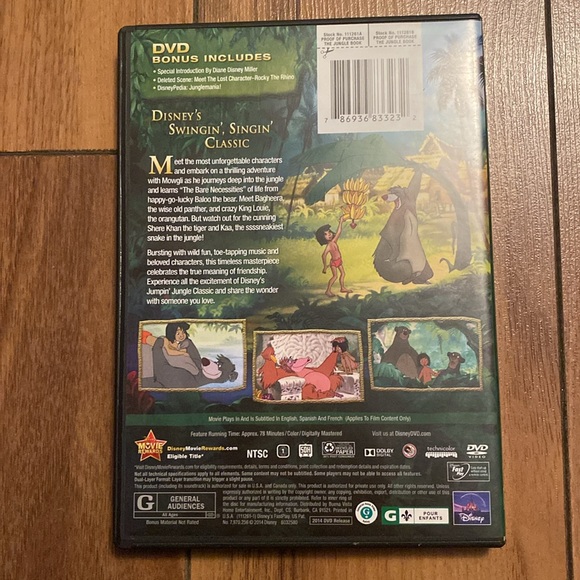 The jungle book on DVD - Picture 2 of 4
